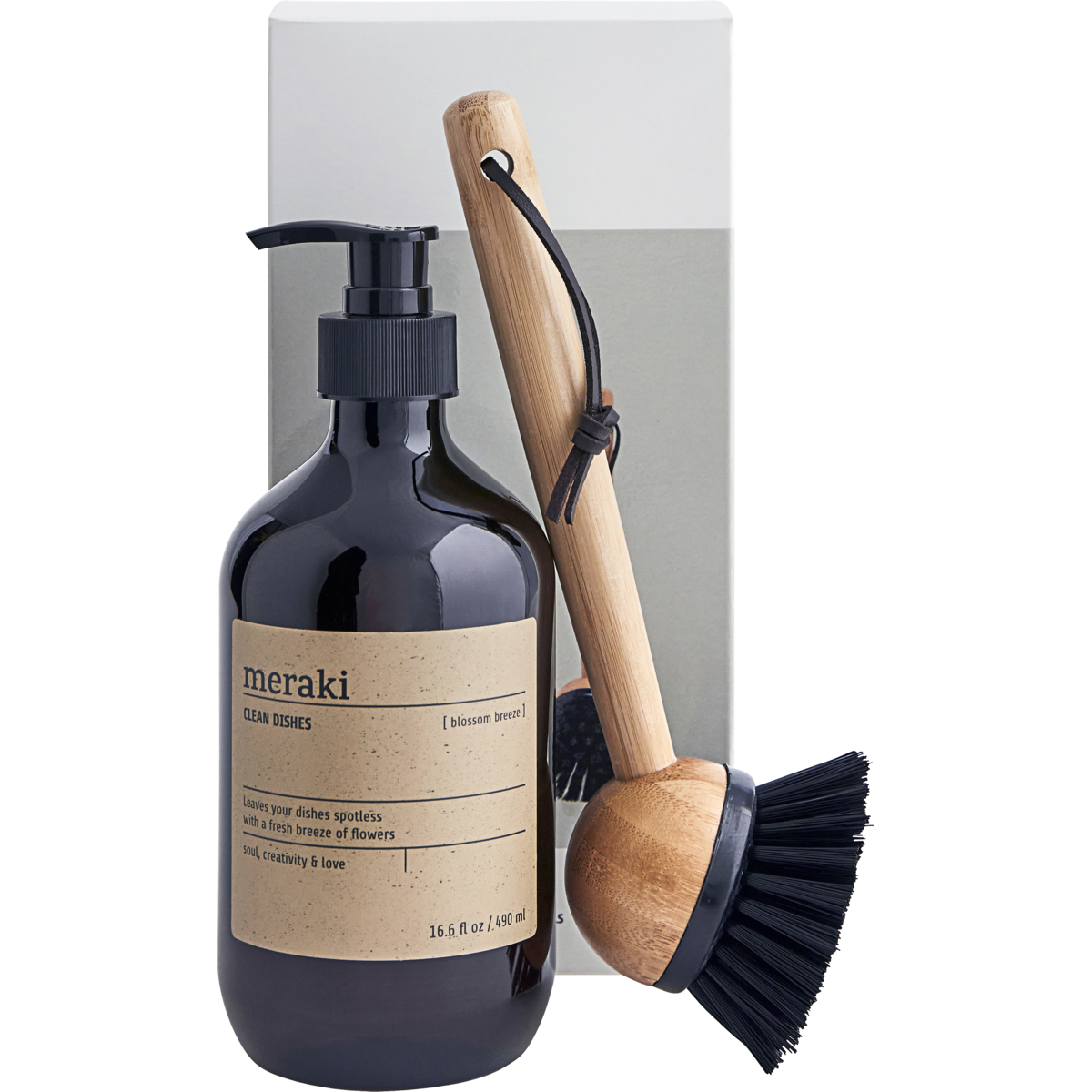 Gaveæske, Blossom breeze, Dish wash essentials, Hvid