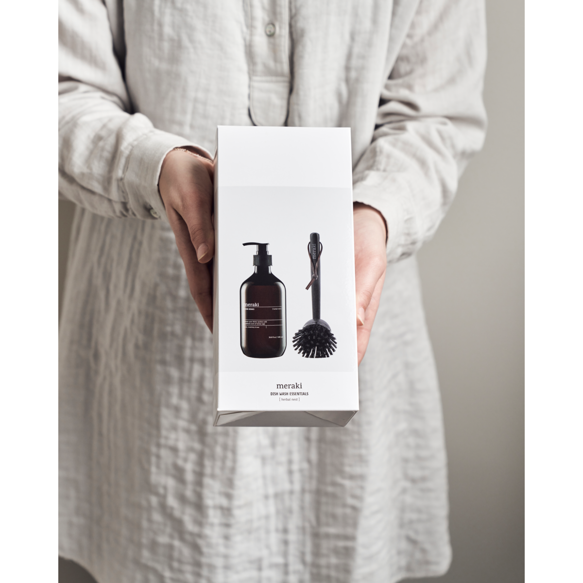 Gaveæske, Herbal nest, Dish wash essentials, Hvid