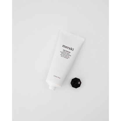 Face exfoliate, Hvid
