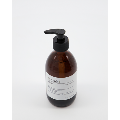 Body oil, Orange &amp; herbs, Brun