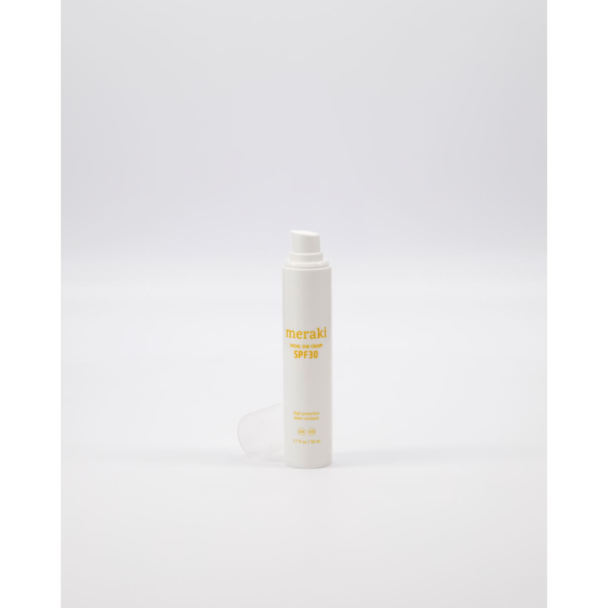 Ansigtssolcreme, Mildly scented, Hvid