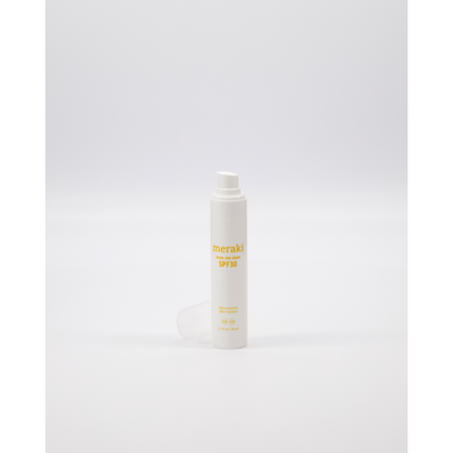 Ansigtssolcreme, Mildly scented, Hvid