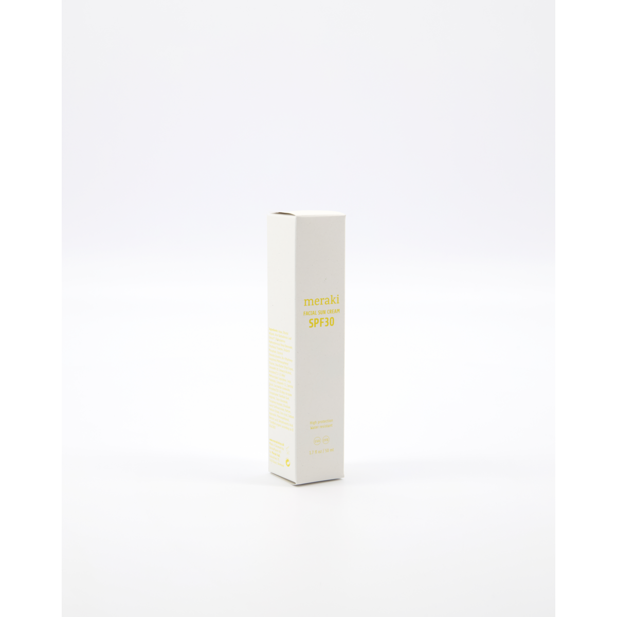 Ansigtssolcreme, Mildly scented, Hvid