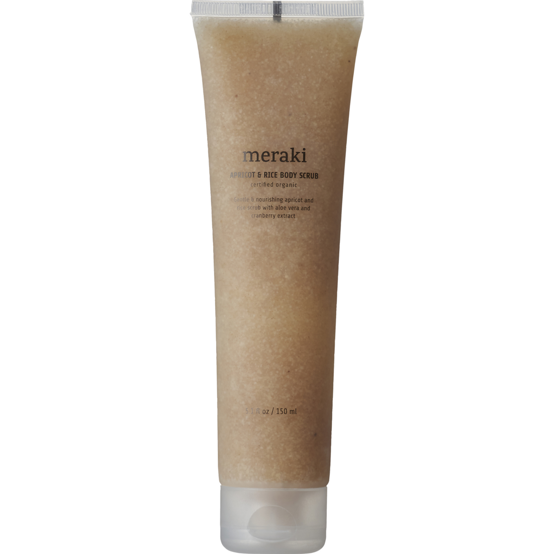 Apricot &amp; rice body scrub, Klar