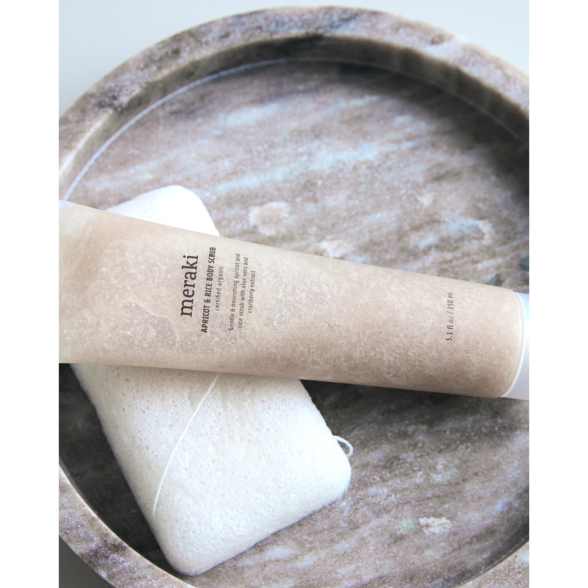 Apricot &amp; rice body scrub, Klar