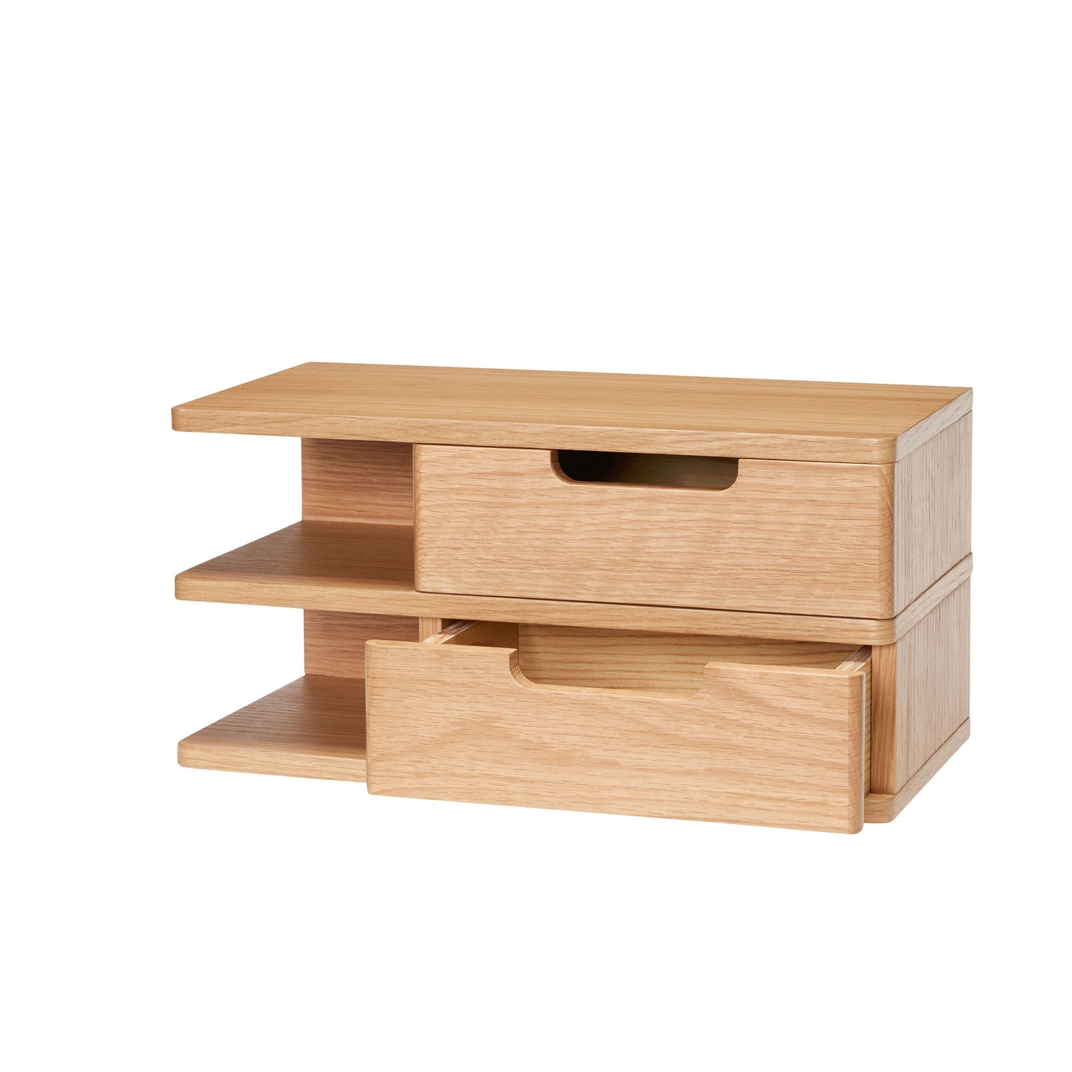 Hübsch Open Væghylde/Sengebord Natur