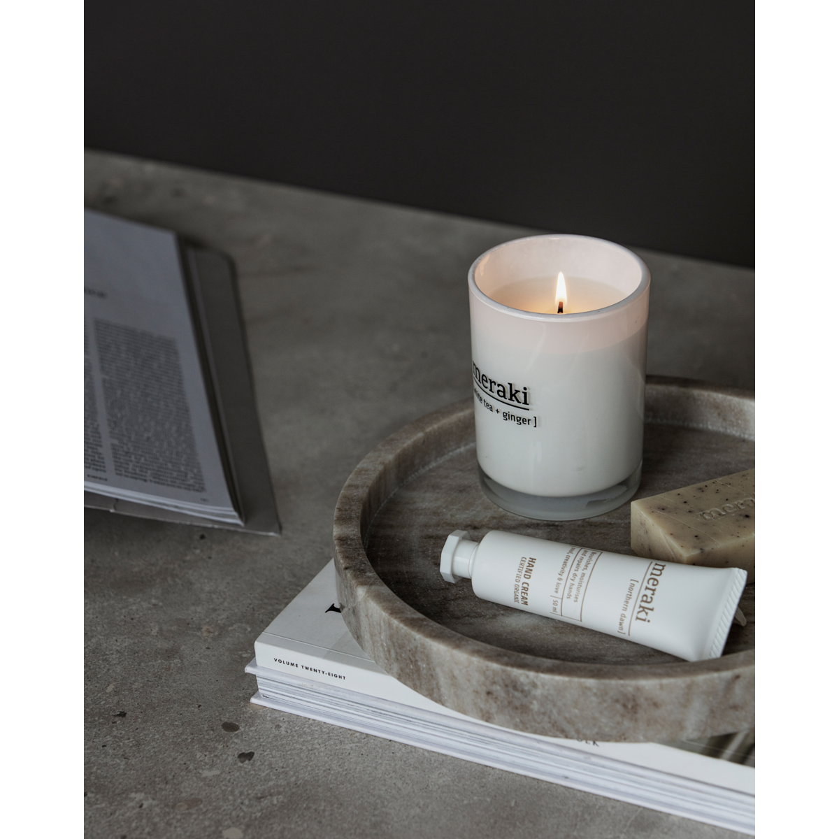 Bakke, MKMarble, Beige