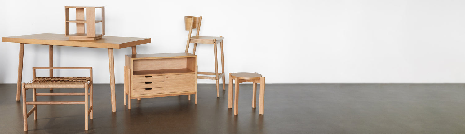 Oblique Barstol Natur - 50x55xh103cm