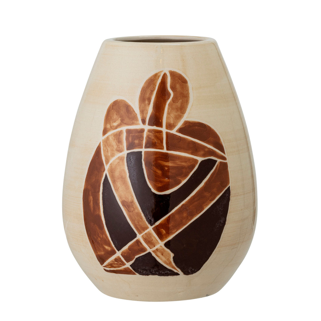 Bloomingville Jona Vase, Brun, Stentøj