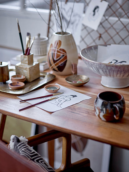 Bloomingville Jona Vase, Brun, Stentøj