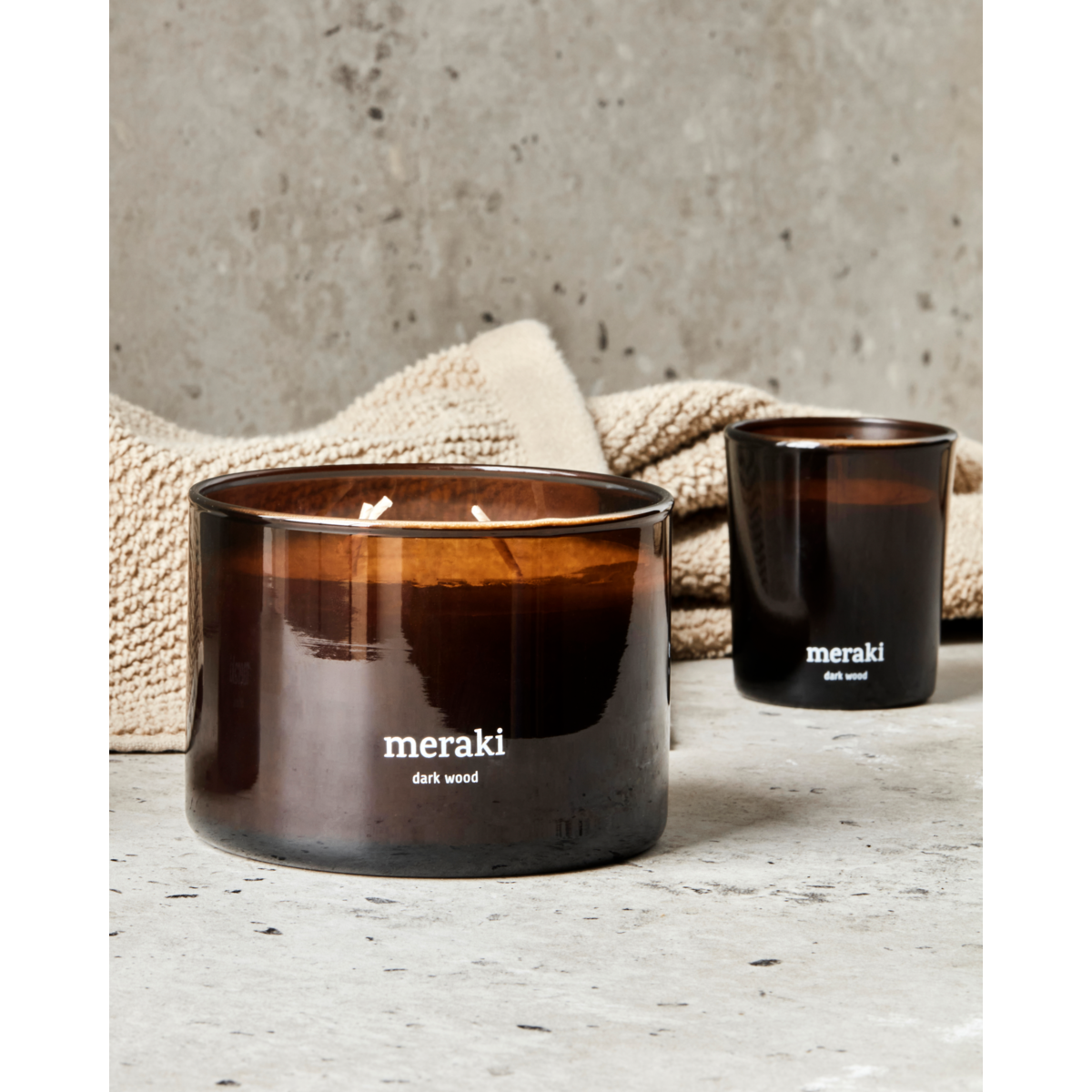 Duftlys, Dark wood, Brun