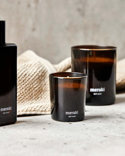 Duftlys, Dark wood, 60 g