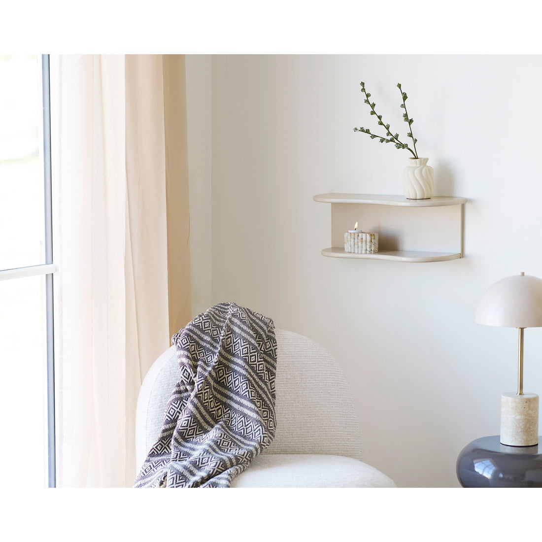 Adana Plaid - Plaid, brun 130x180 cm