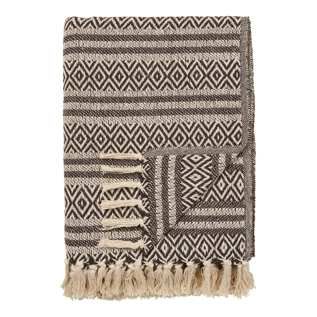Adana Plaid - Plaid, brun 130x180 cm