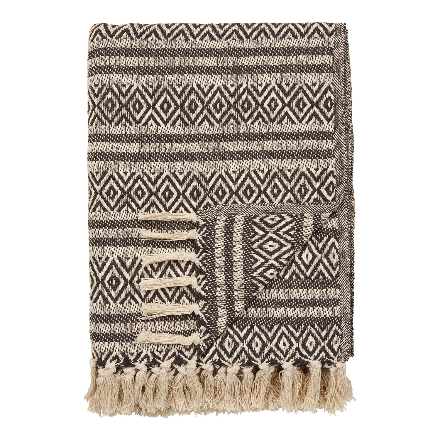 Adana Plaid - Plaid, brun 130x180 cm