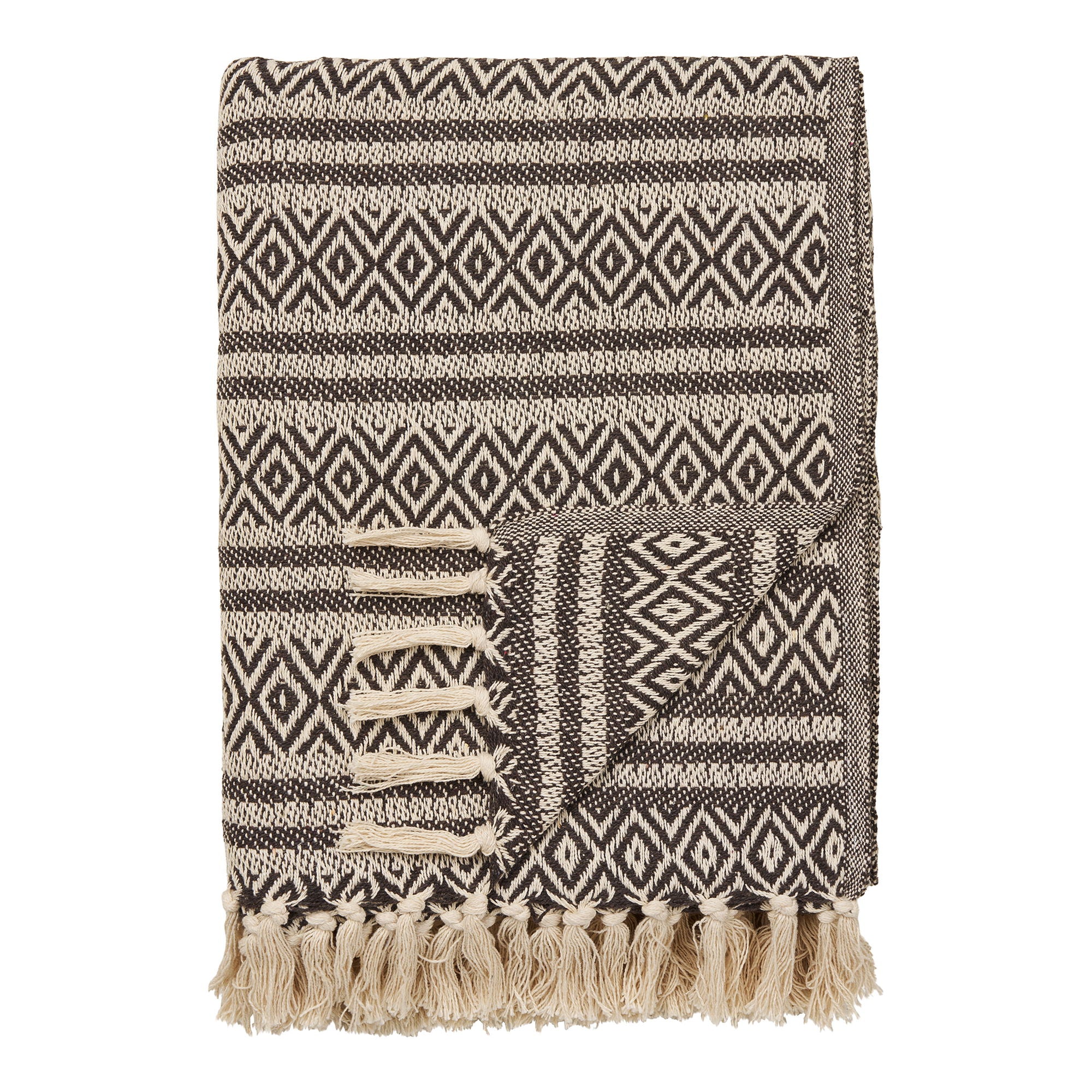 Adana Plaid - Plaid, brun 130x180 cm