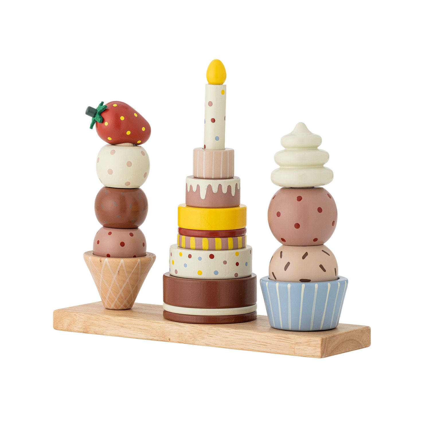 Bloomingville MINI Celebrate Aktivitetslegetøj, Natur, FSC®100%, Bøg