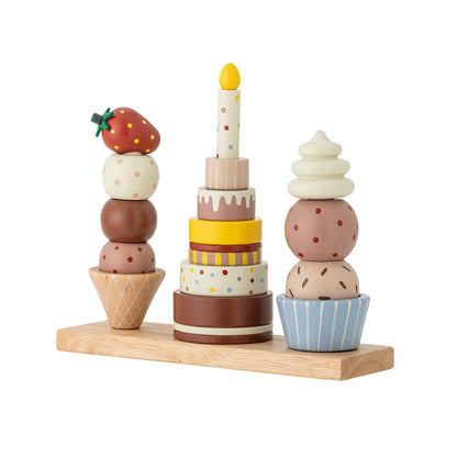 Bloomingville MINI Celebrate Aktivitetslegetøj, Natur, FSC®100%, Bøg