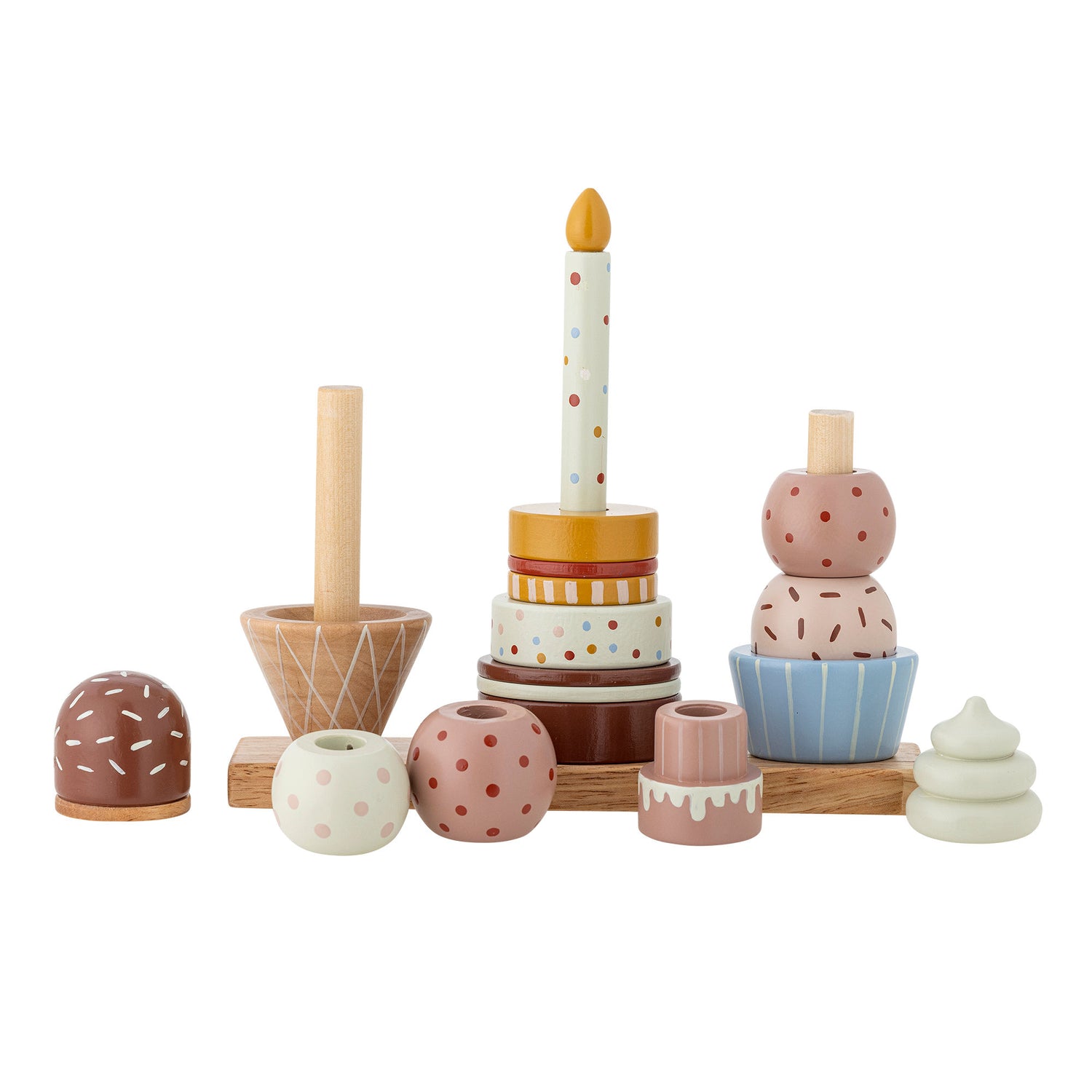 Bloomingville MINI Celebrate Aktivitetslegetøj, Natur, FSC®100%, Bøg