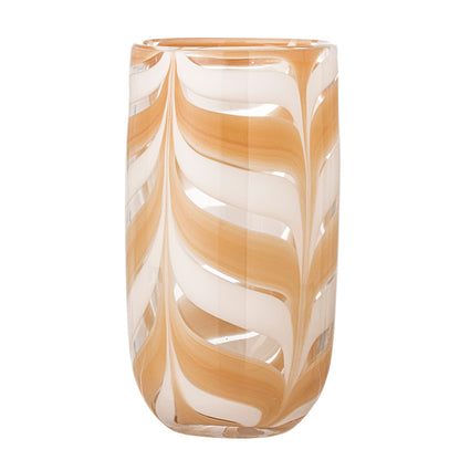 Bloomingville Taven Vase, Orange, Glas