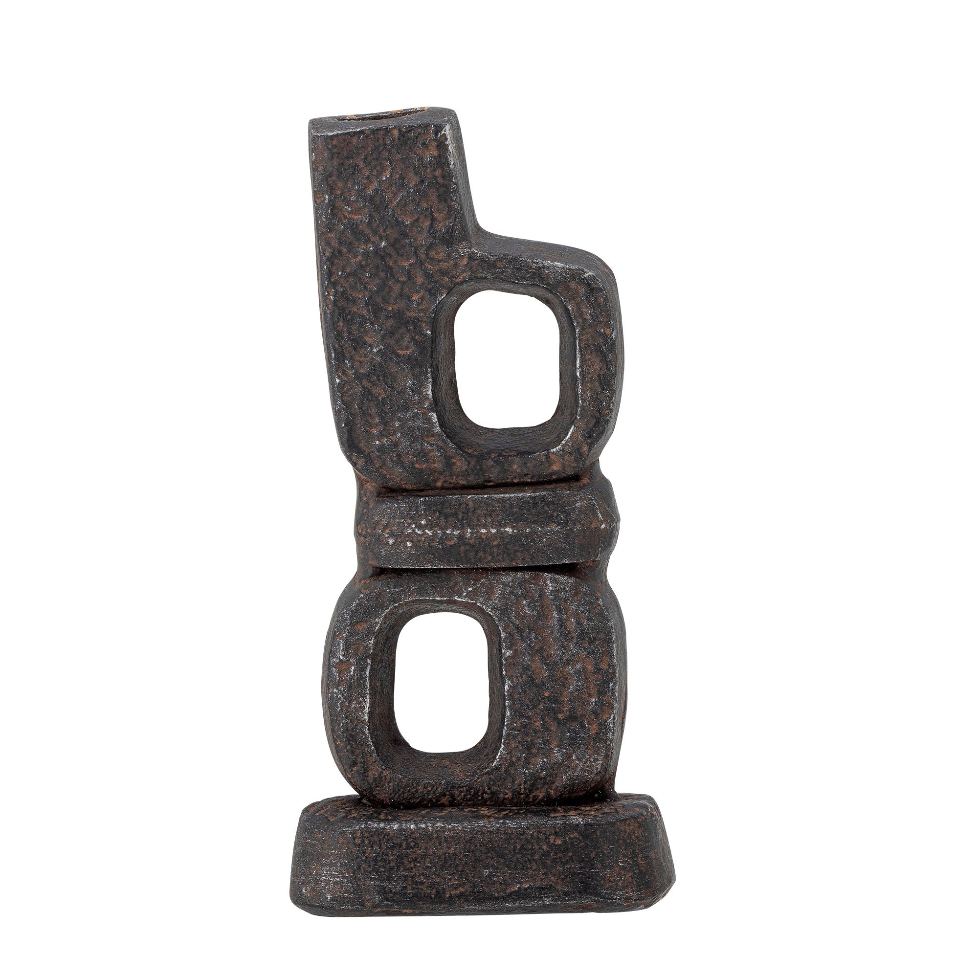 Bloomingville Sanah Lysestage, Sort, Støbejern