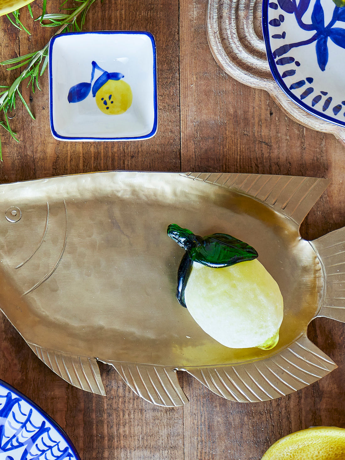 Creative Collection Limone Deko, Gul, Glas