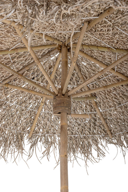 Bloomingville Noia Parasol, Natur, Bambus