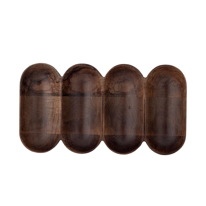 Bloomingville Maluna Serveringsbakke, Brun, FSC® 100%, Mango