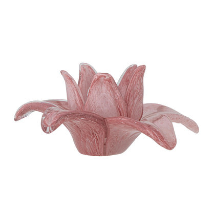 Bloomingville Wren Deko, Rosa, Glas