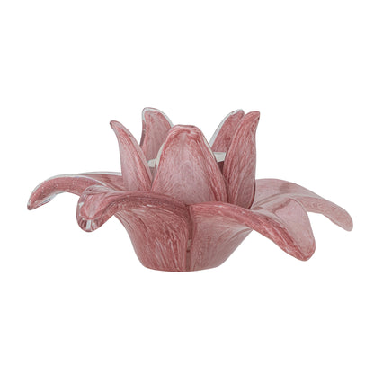 Bloomingville Wren Deko, Rosa, Glas