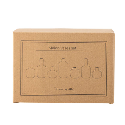 Bloomingville Maien Vase, Brun, Stentøj