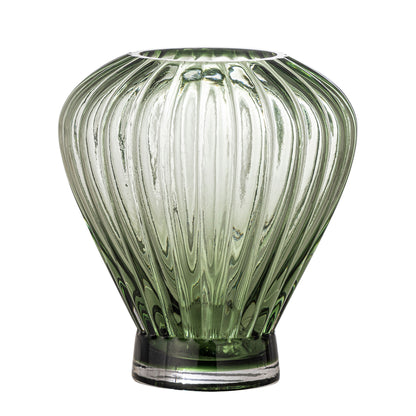 Creative Collection Reeve Vase, Grøn, Glas