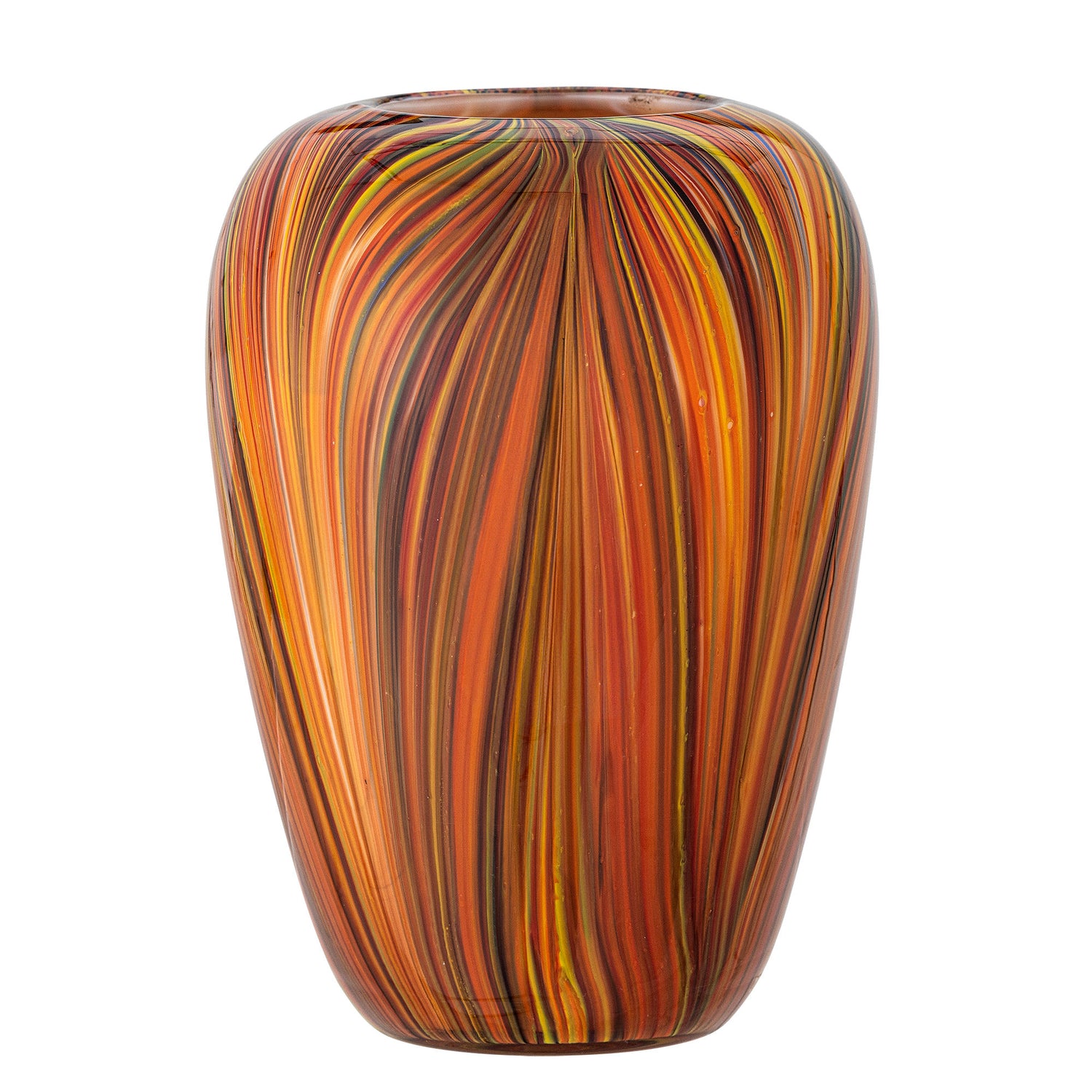Creative Collection Sunny Vase, Orange, Glas