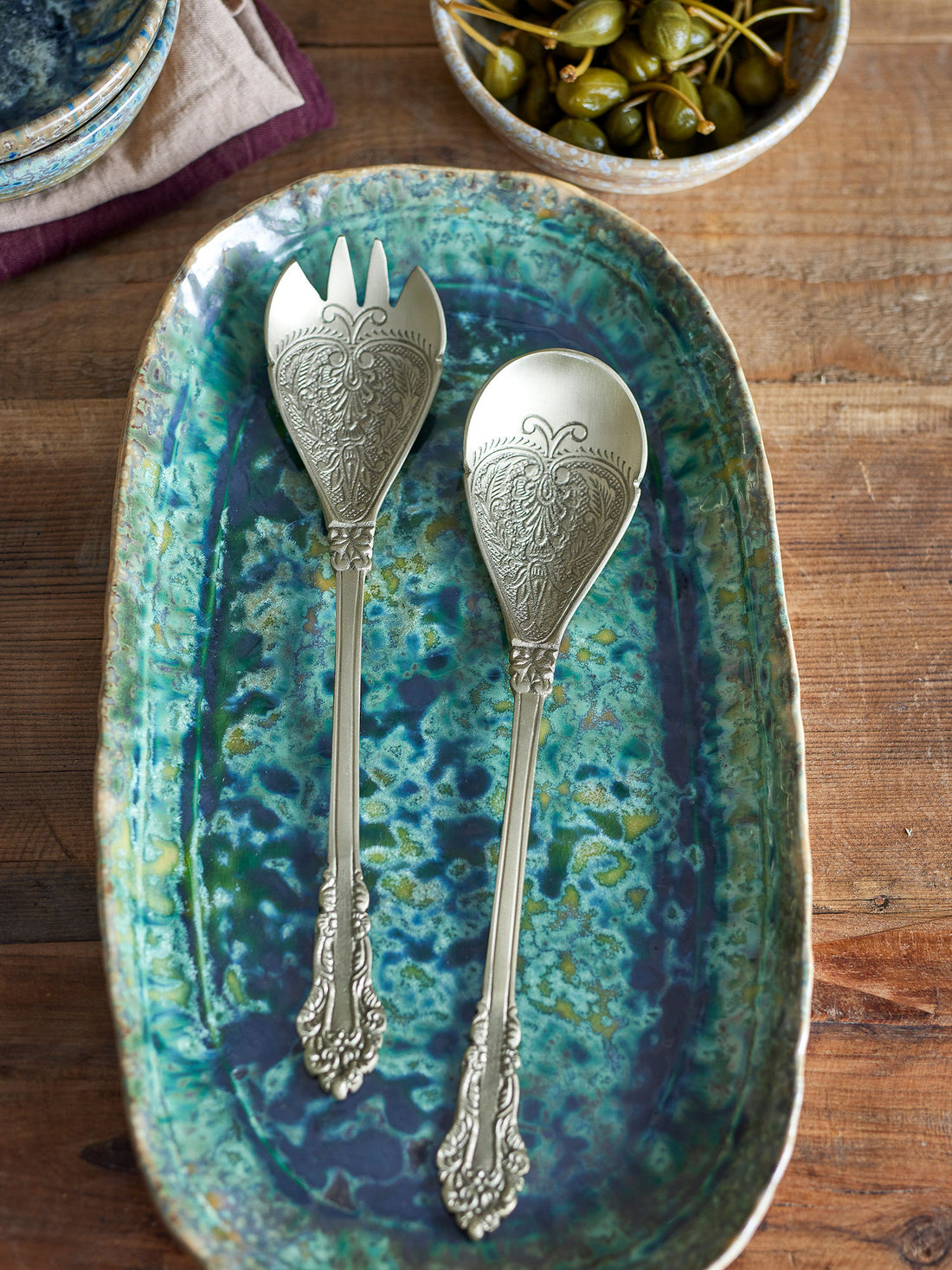 Bloomingville Kalima Salatsæt, Brass, Messing