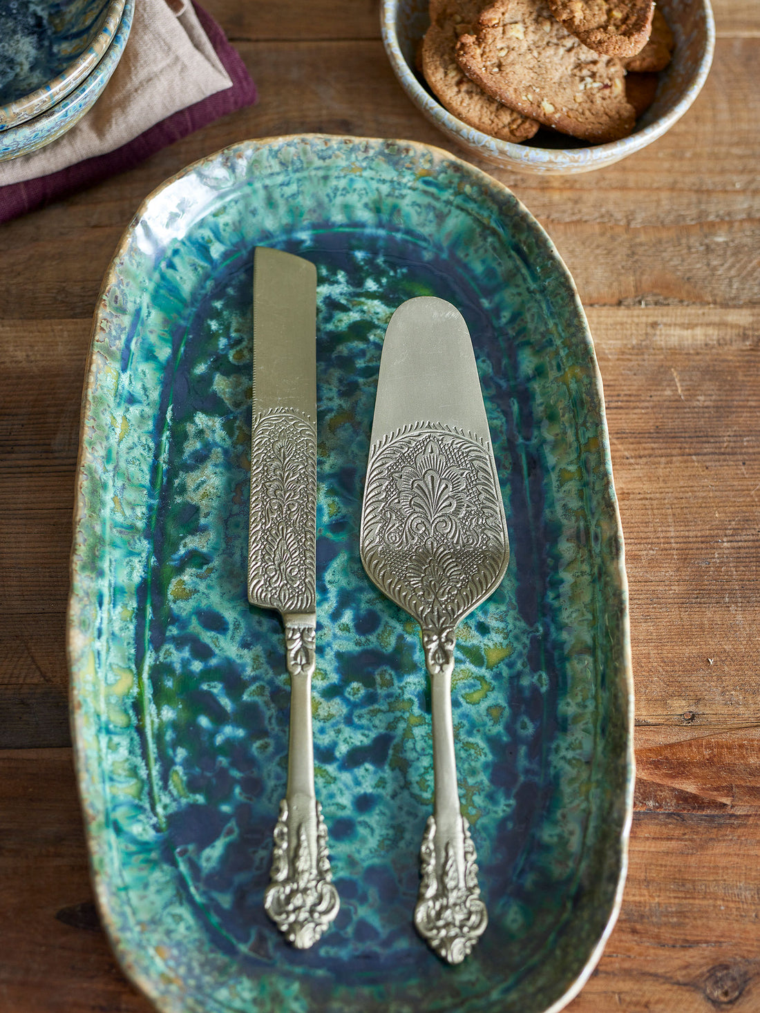 Bloomingville Kalima Kagespade, Brass, Messing