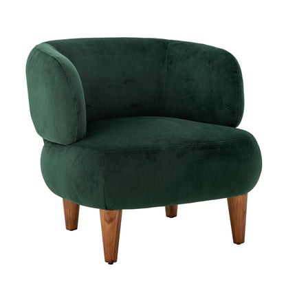 Creative Collection Ruperta Loungestol, Grøn, Polyester
