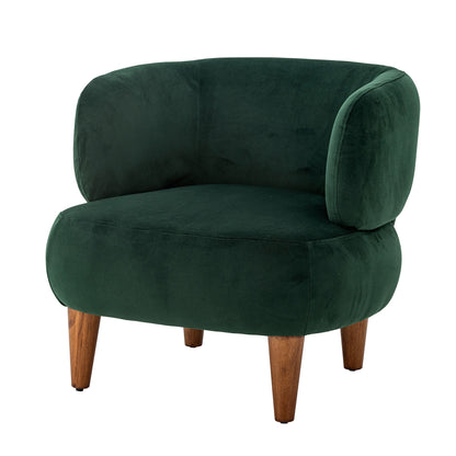 Creative Collection Ruperta Loungestol, Grøn, Polyester