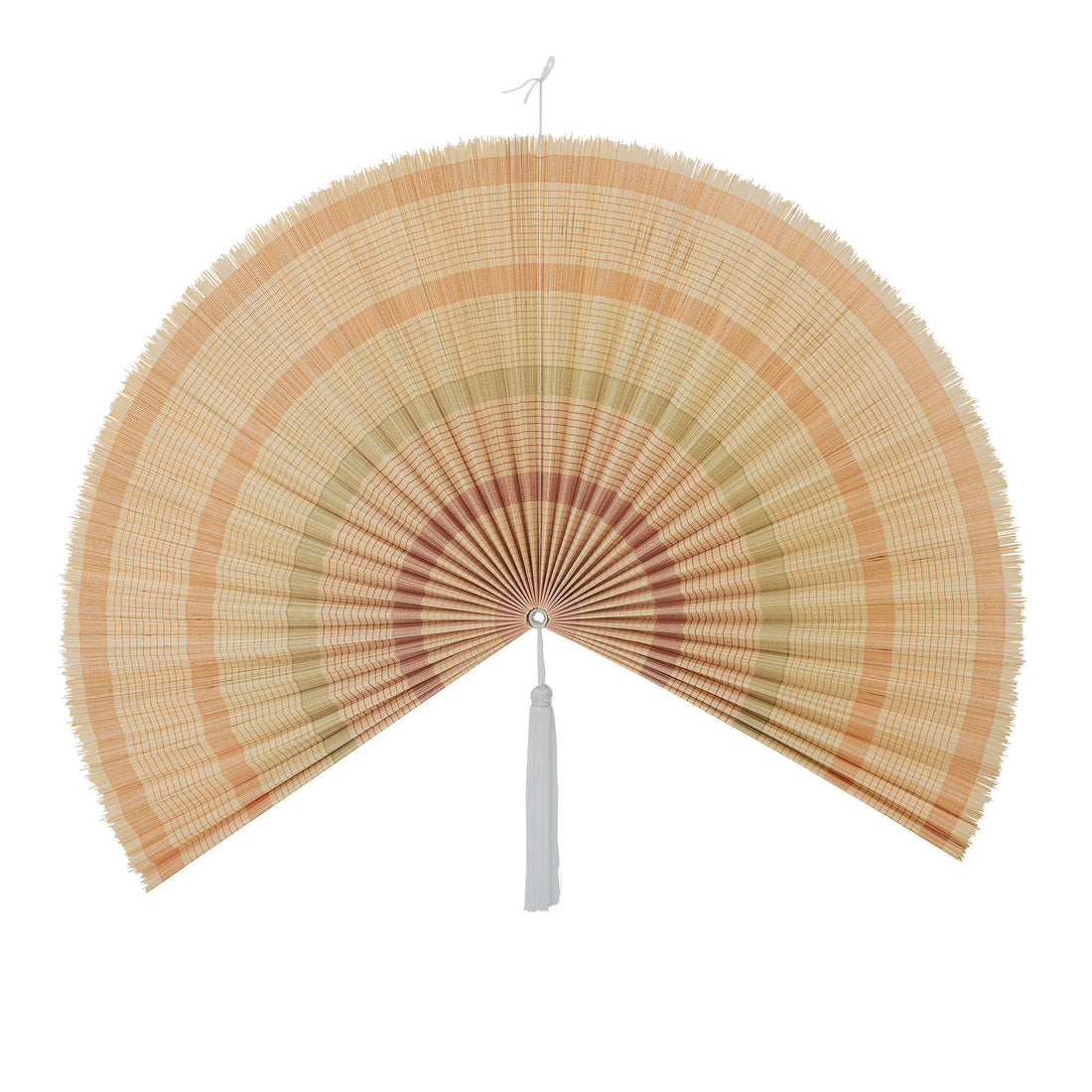 Bloomingville Jaime Vægdekoration, Gul, Bambus