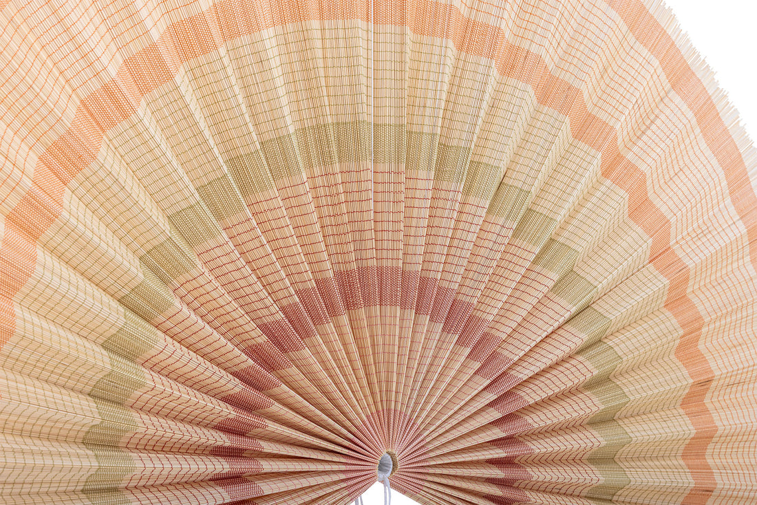 Bloomingville Jaime Vægdekoration, Gul, Bambus