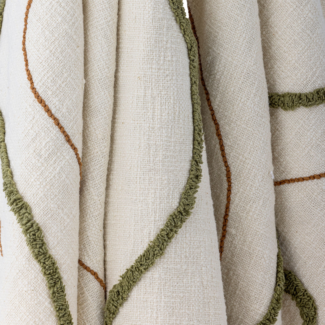 Bloomingville Osasio Plaid, Grøn, Bomuld OEKO-TEX®