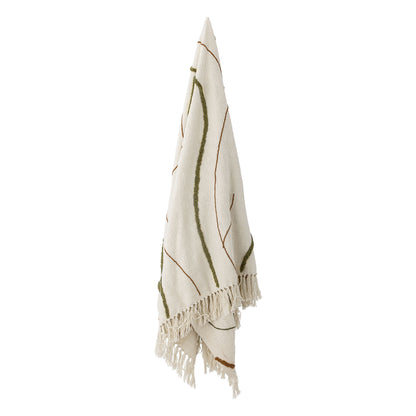 Bloomingville Osasio Plaid, Grøn, Bomuld OEKO-TEX®