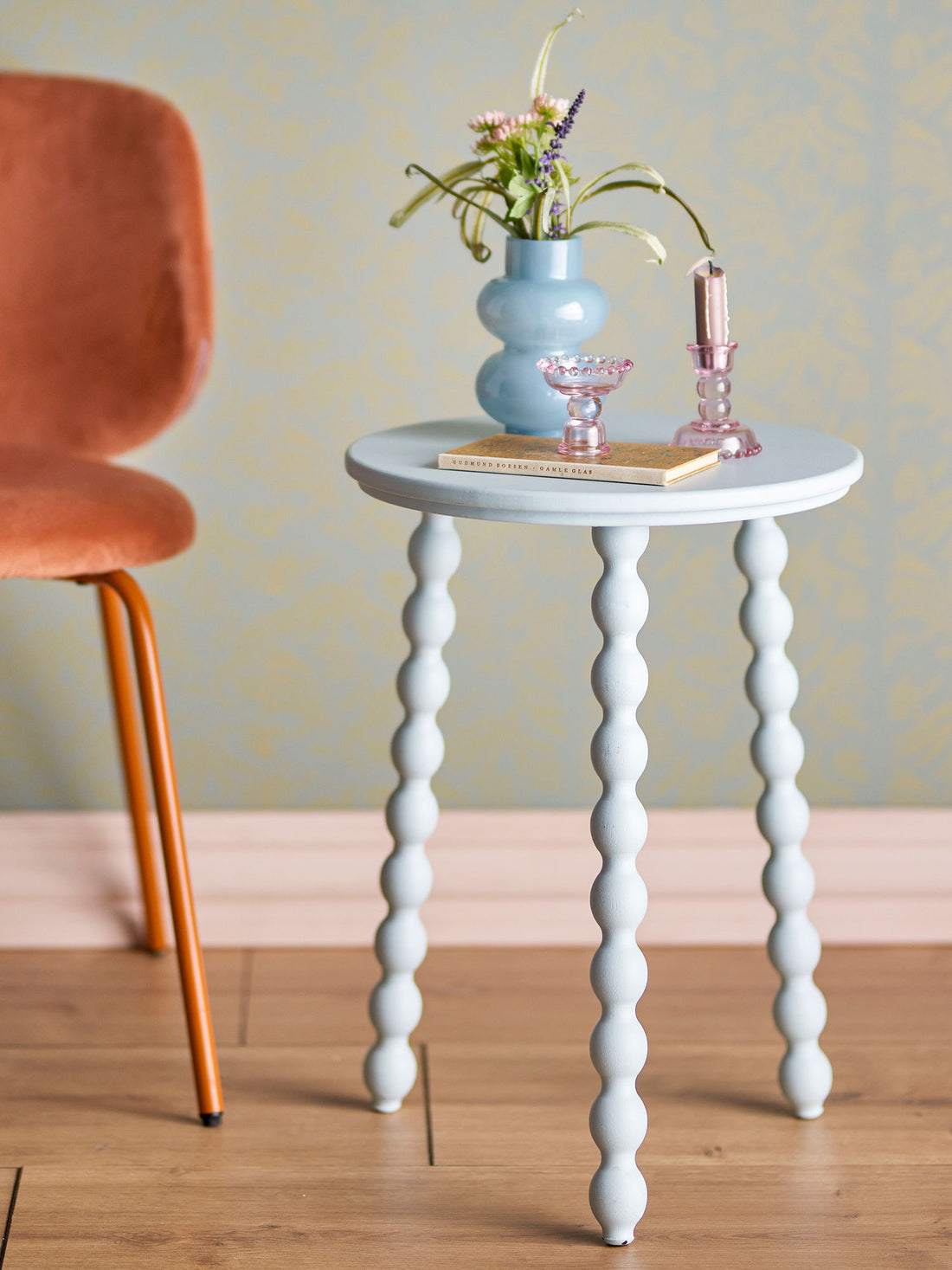 Bloomingville Salino Sidebord, Blå, Fyr