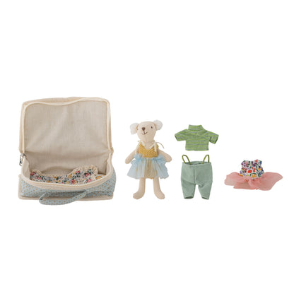 Bloomingville MINI Lara Dukke, Brun, Polyester