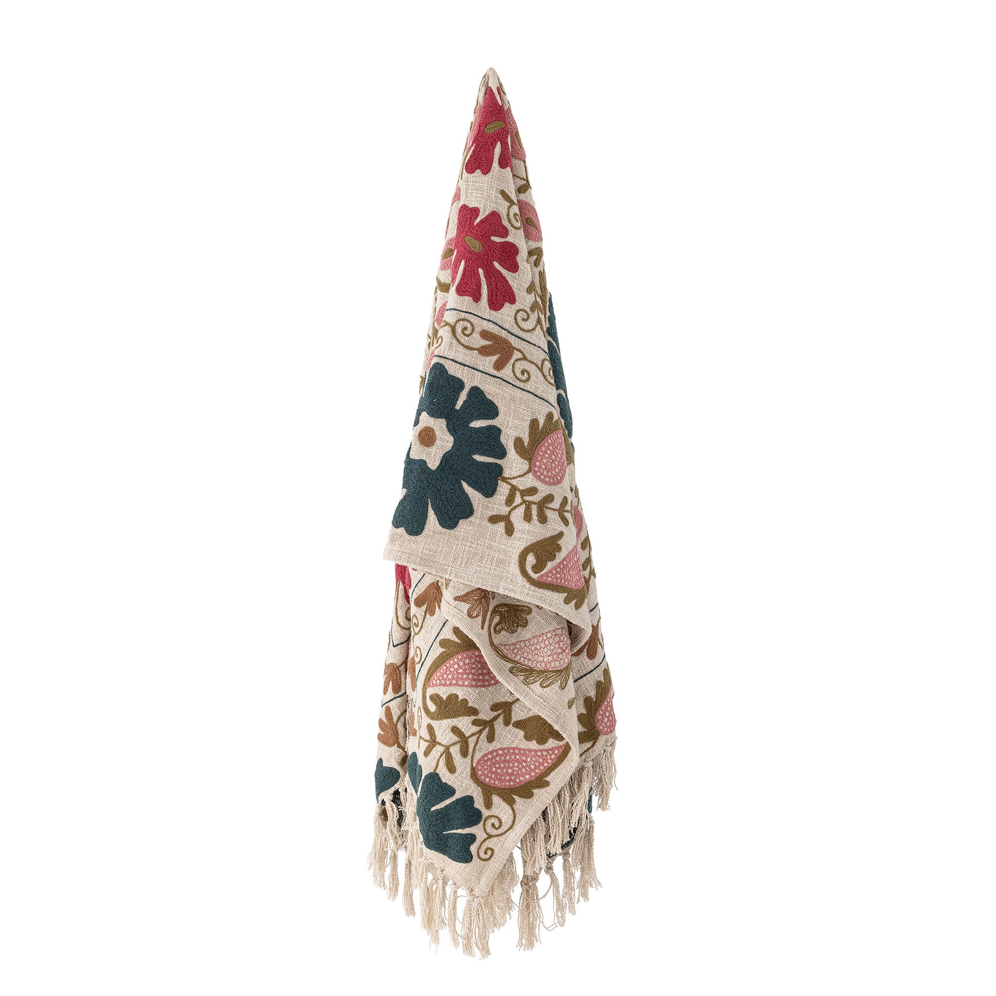 Bloomingville Ceva Plaid, Rosa, Bomuld