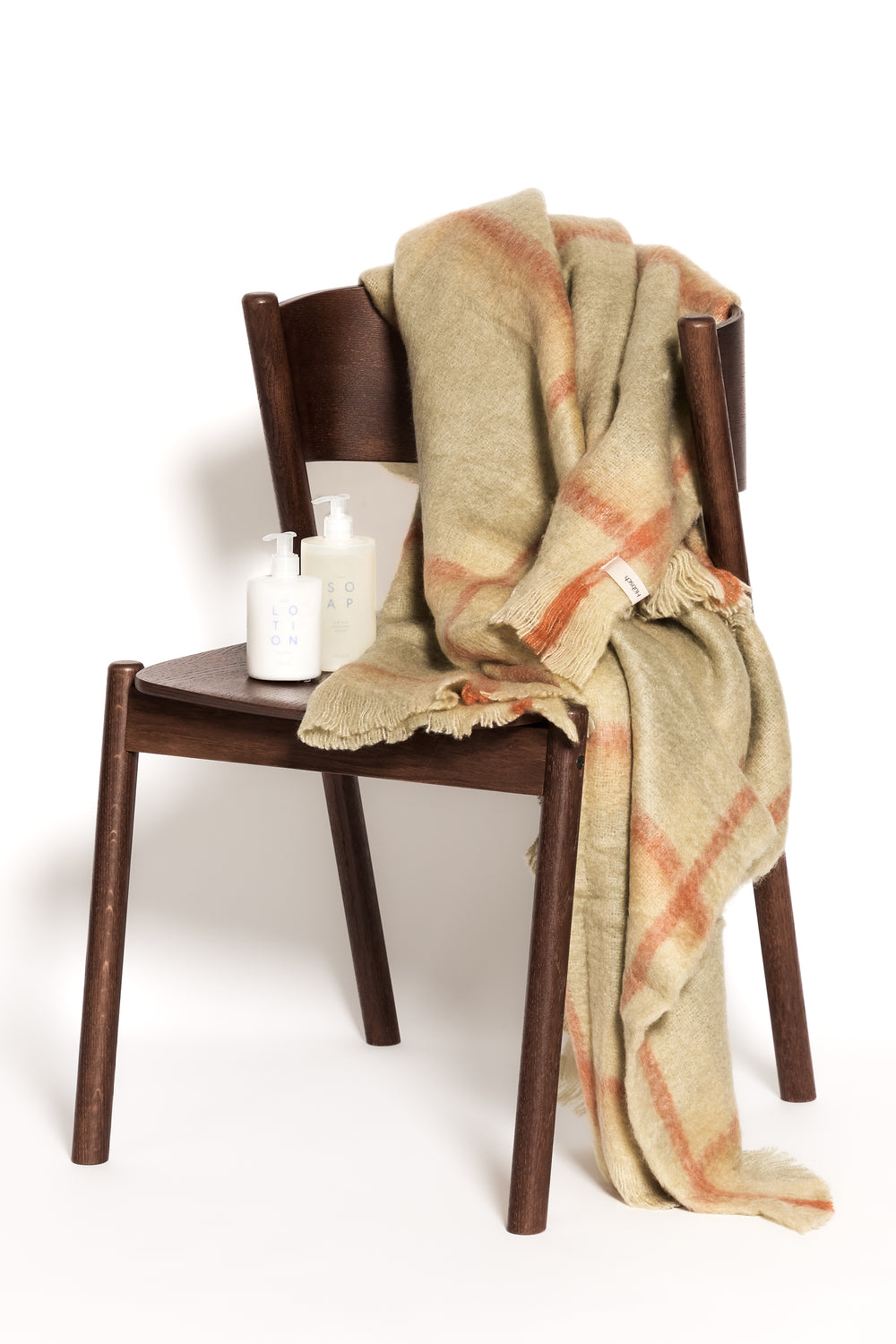 Oblique Spisestol Brun - 55x51xh80cm