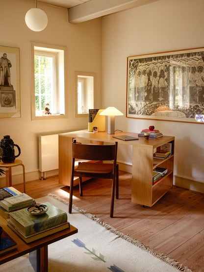 Oblique Spisestol Brun - 55x51xh80cm