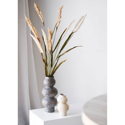 Vase - Vase, keramik, mørkegrå ø14,5x33,5 cm