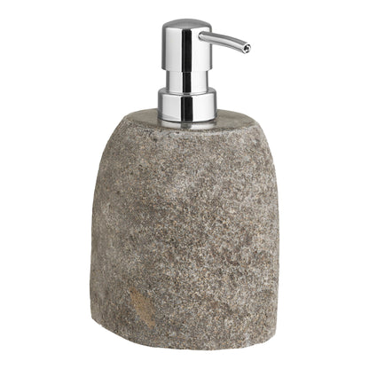 Gara Sæbedispenser - Sæbedispenser, riverstone, natur 11x8x18 cm