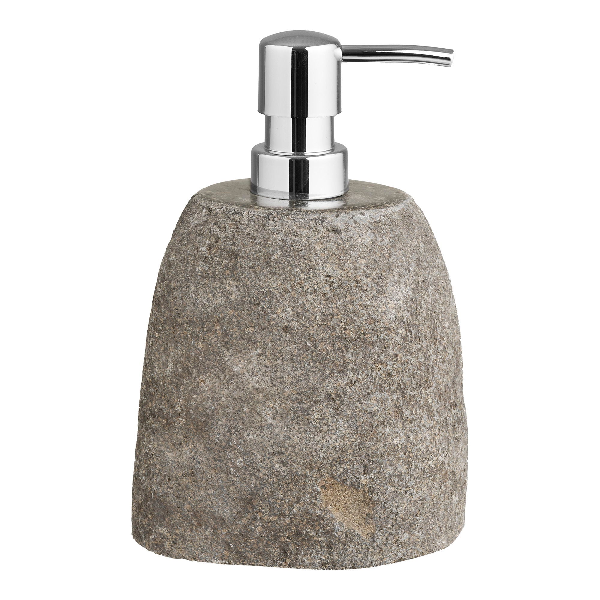 Gara Sæbedispenser - Sæbedispenser, riverstone, natur 11x8x18 cm