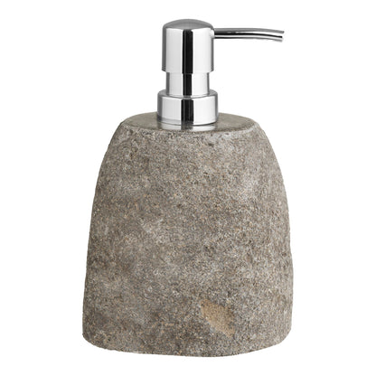Gara Sæbedispenser - Sæbedispenser, riverstone, natur 11x8x18 cm
